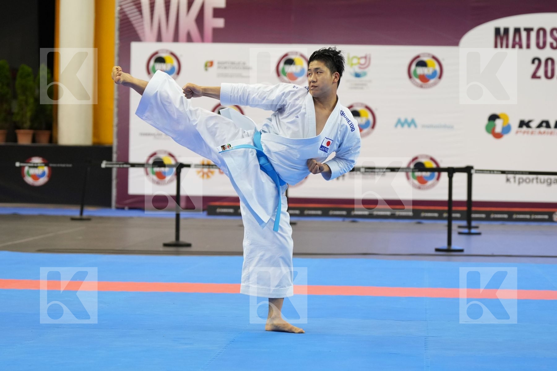 Kata final bout featuring Nishiyama Kakeru