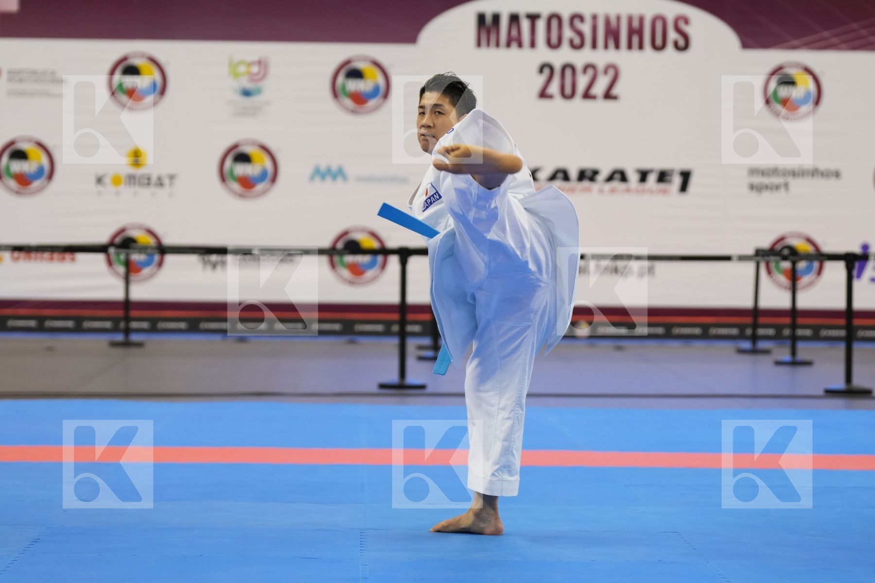 Kata final bout featuring Nishiyama Kakeru