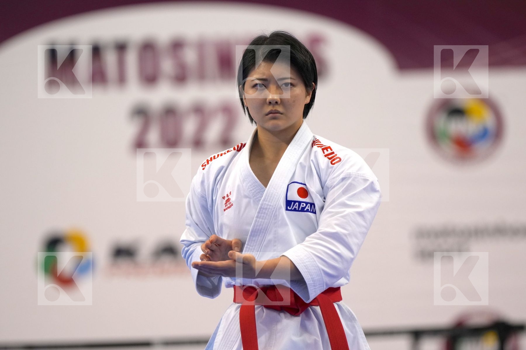 Kata bronze bout featuring Ono Maho