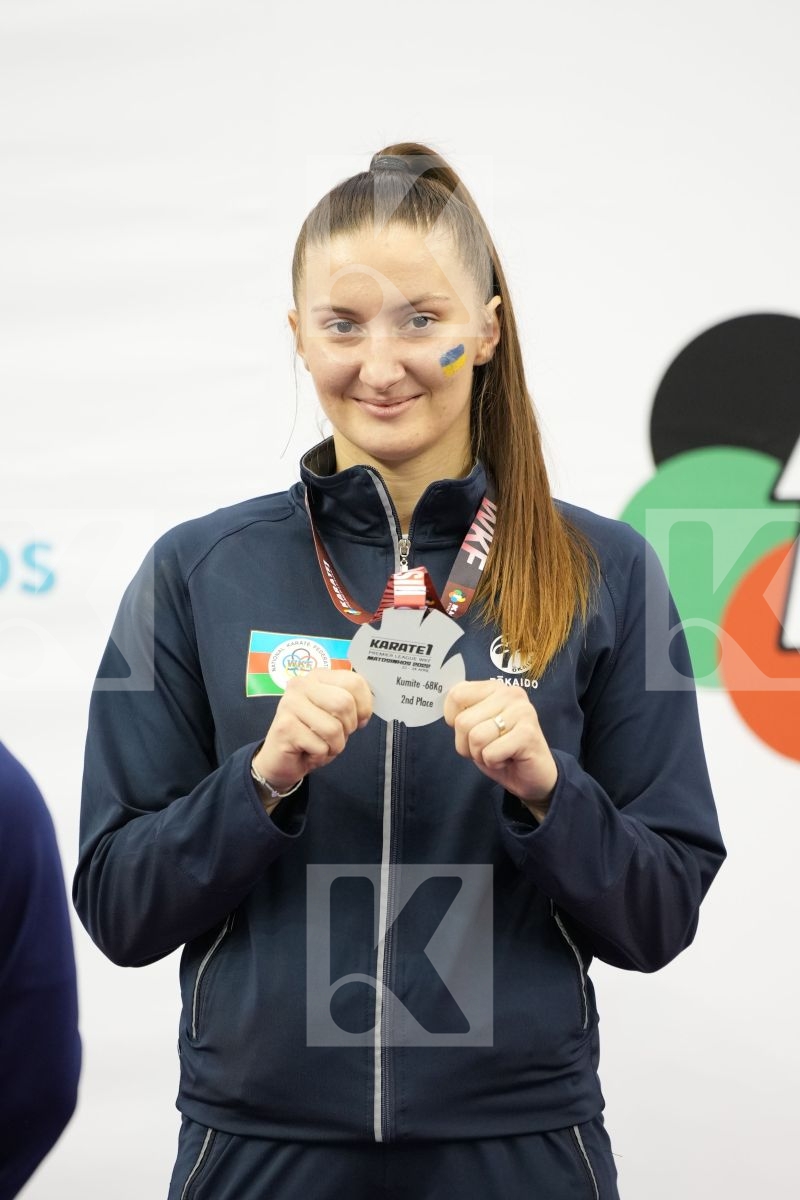 Podium featuring ZARETSKA IRINA