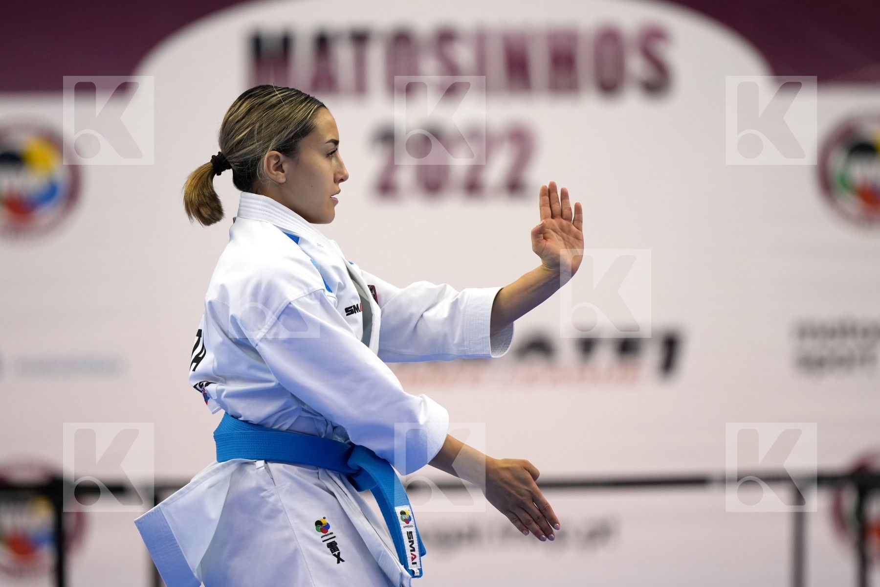 Kata bronze bout featuring Casale Carola
