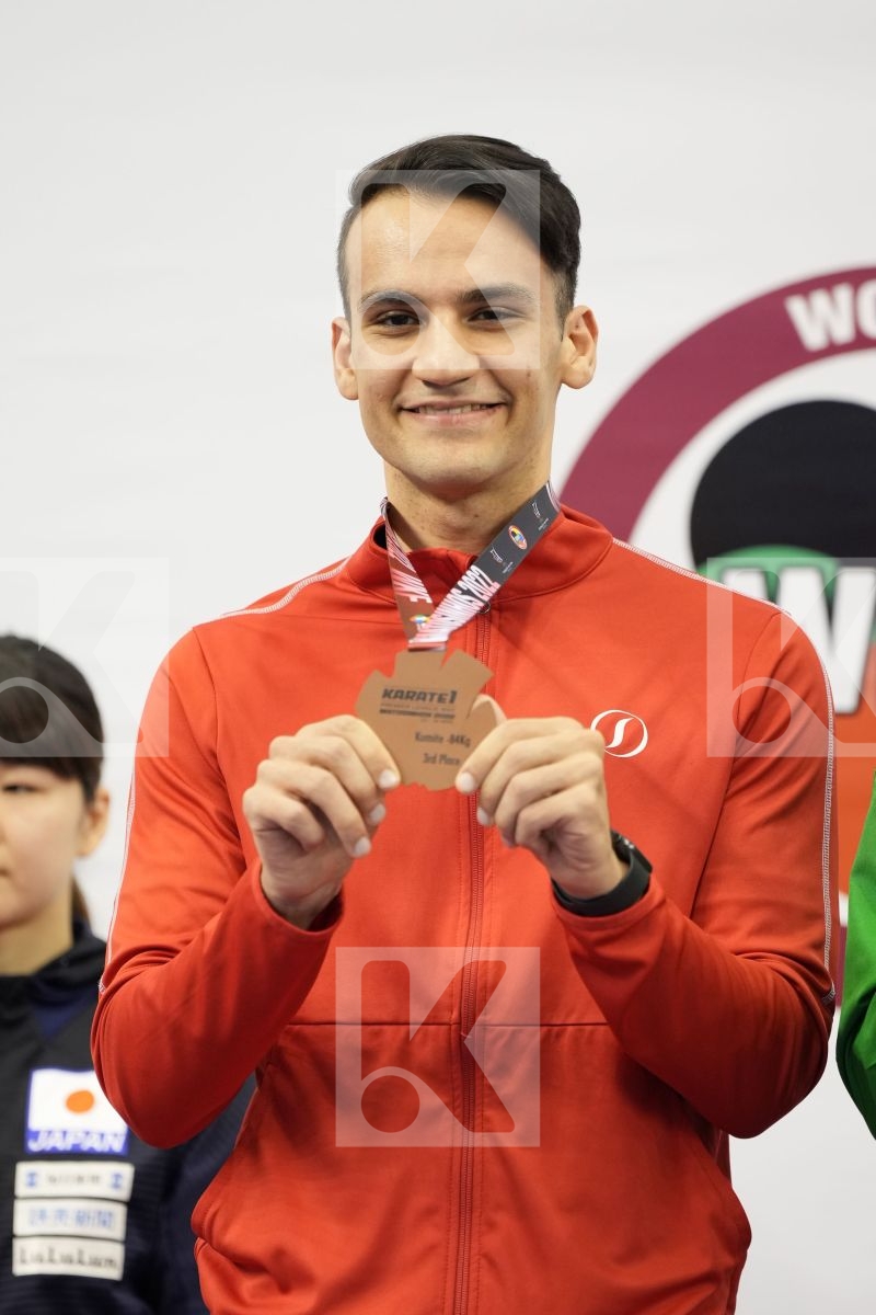 Podium featuring Ramadan Mohamed