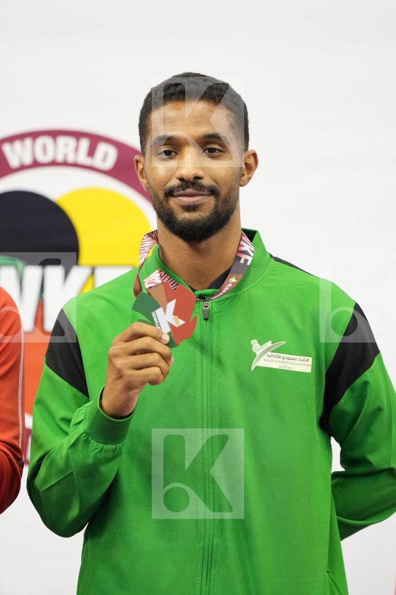 Podium featuring ALNASHRI FARAJ
