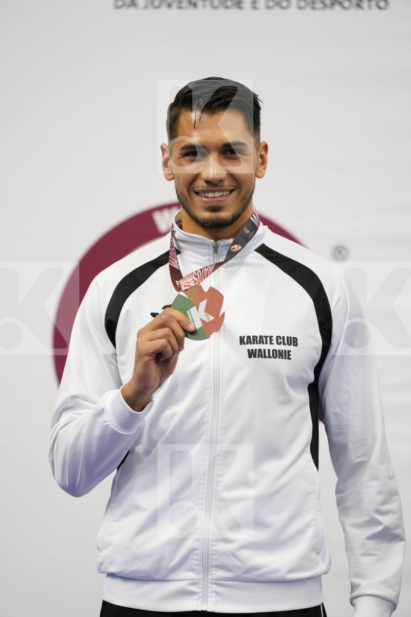 Podium featuring Costa Luca