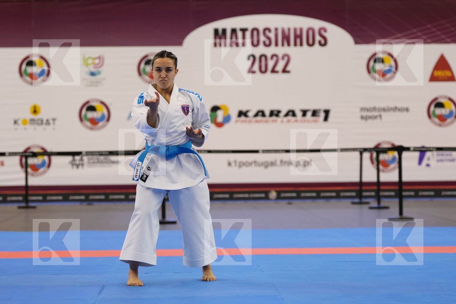 Kata bronze bout featuring Casale Carola