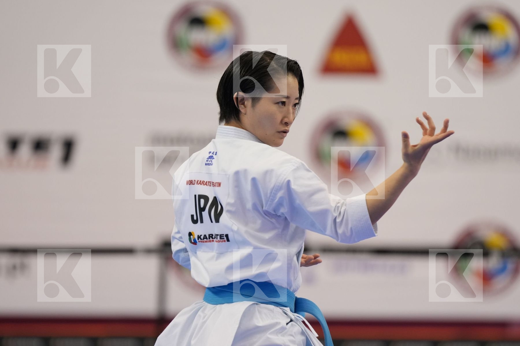Kata bronze bout featuring ONO HIKARU