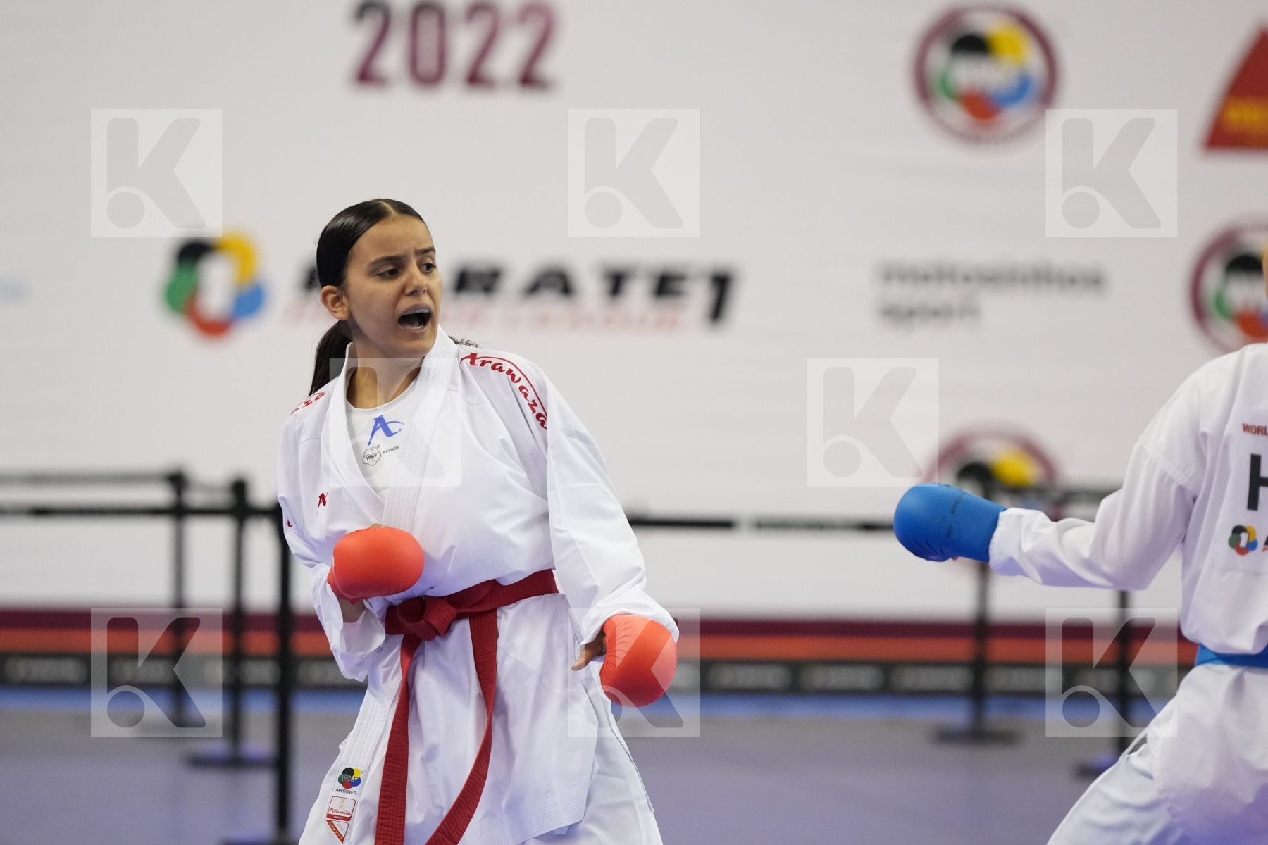 Kumite bronze bout featuring TSANG YEE TING & Bugur Seden