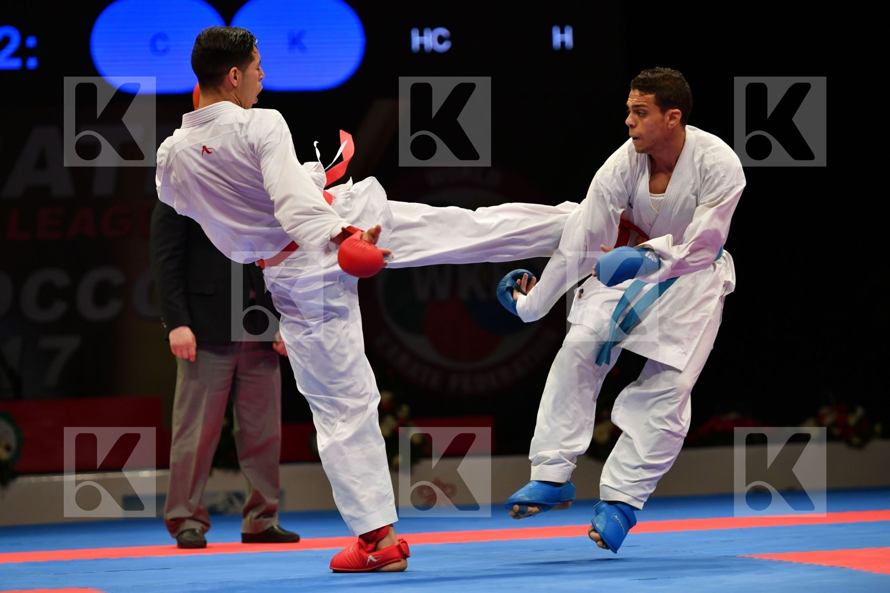 Egypt Male kumite -67 kg Morocco Yahia Youssef Zakaria Ayoub