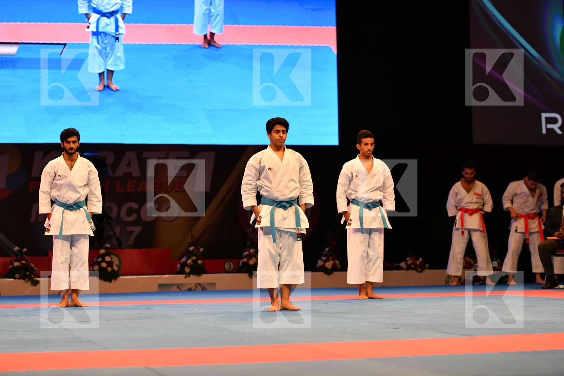 Goju shiho sho Male team kata Saudi arabia