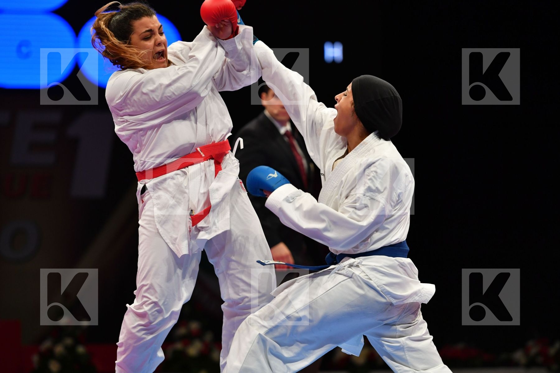 Abdelaziz Feryal Egypt Female kumite 68+ kg Jami Chahnez Tunisia