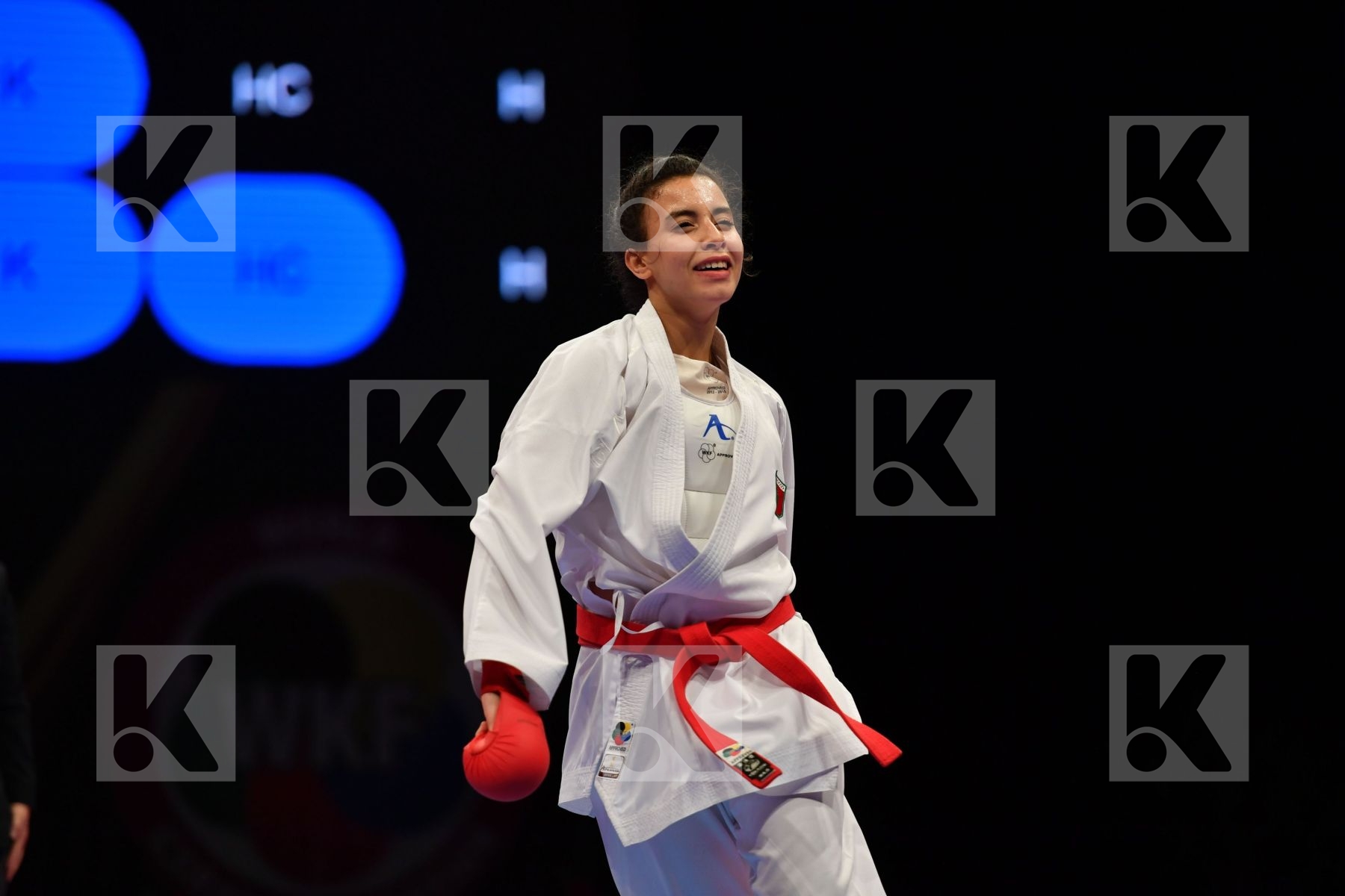 China Errabi Fatima zahra Female kumite -68 kg Morocco Tang Ling