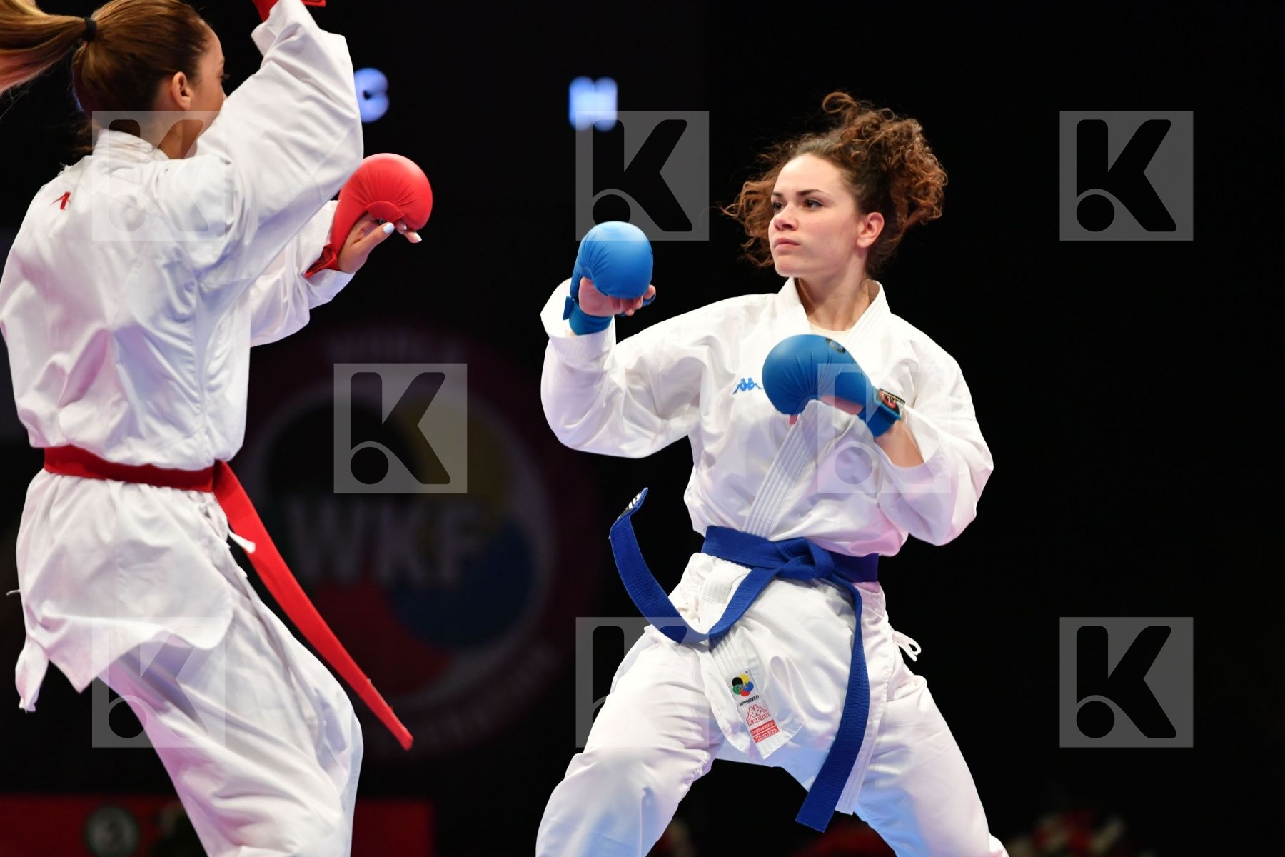 Female kumite -61 kg Hasnaoui Boutheina Italy Lallo Viola Tunisi