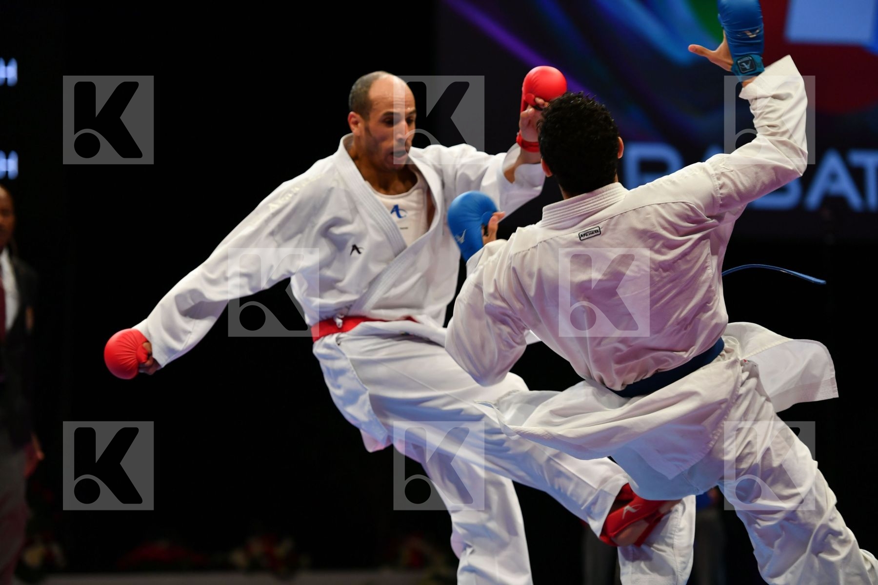 Egypt Elmasry Ahmed Male kumite -84 kg Morocco Oufkir Iliass
