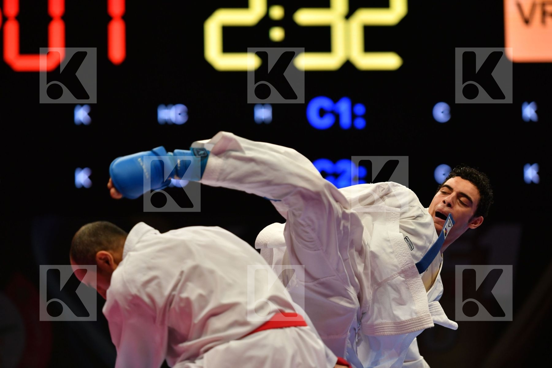 Egypt Elmasry Ahmed Male kumite -84 kg Morocco Oufkir Iliass