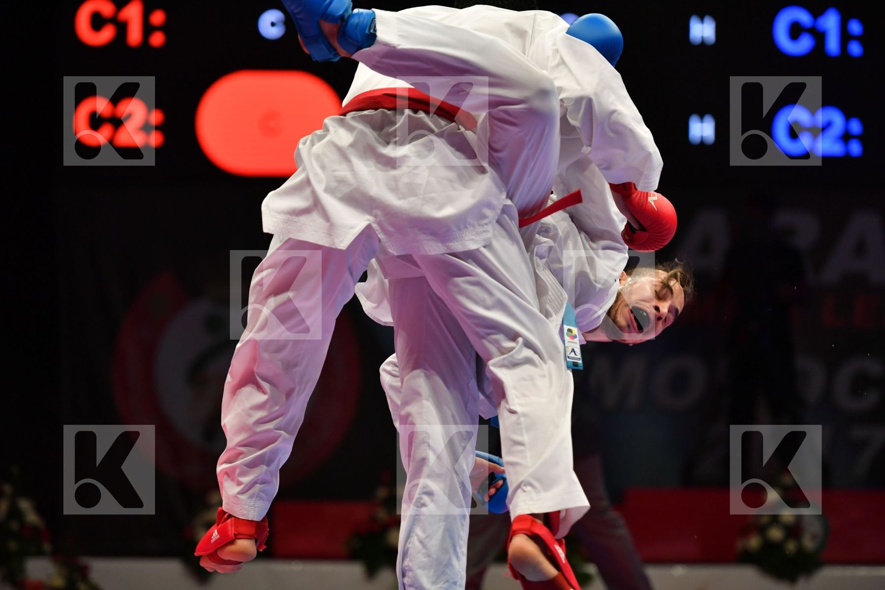 Amargos Miguel Argentina Egypt El kotby Mohamed Male kumite -84