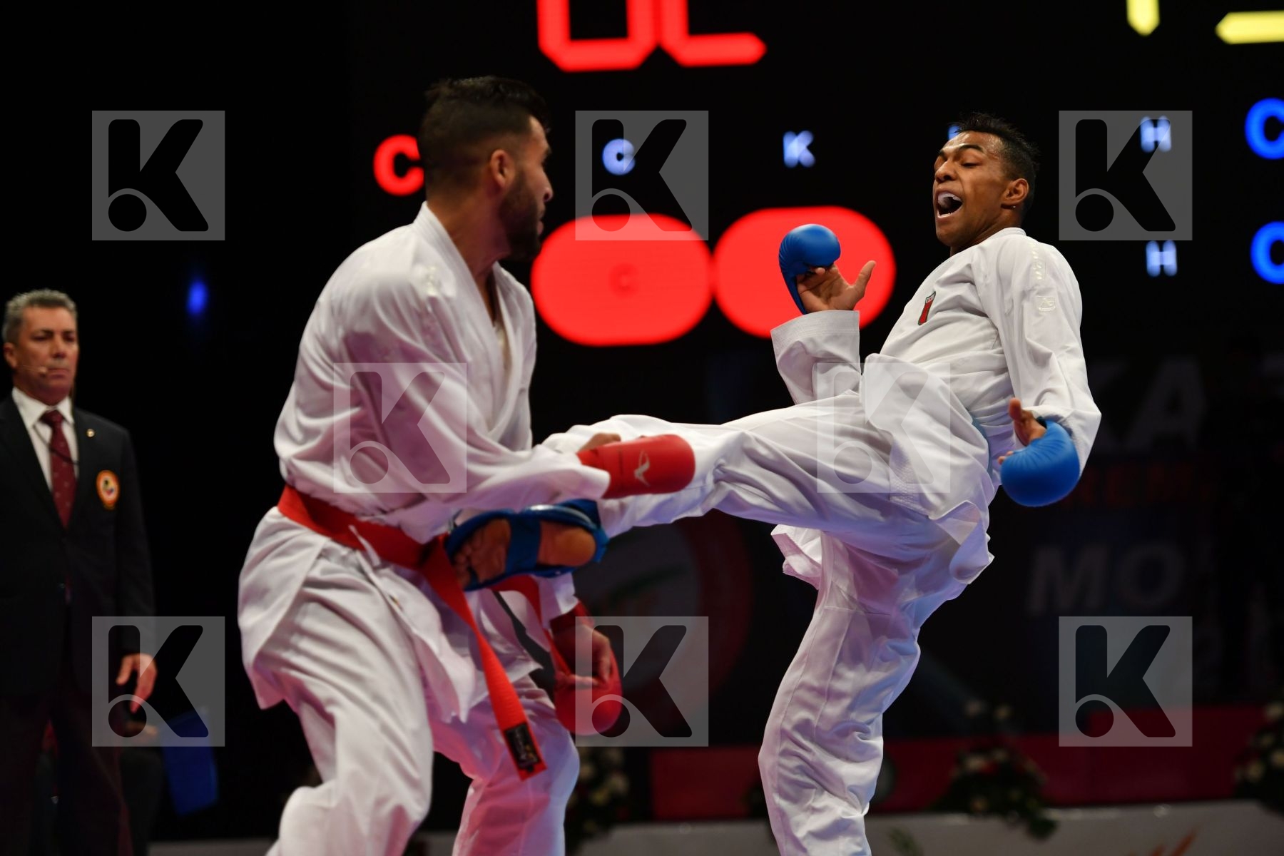Hammi Ahmed Male kumite -75 kg Messaoudi Reda Morocco