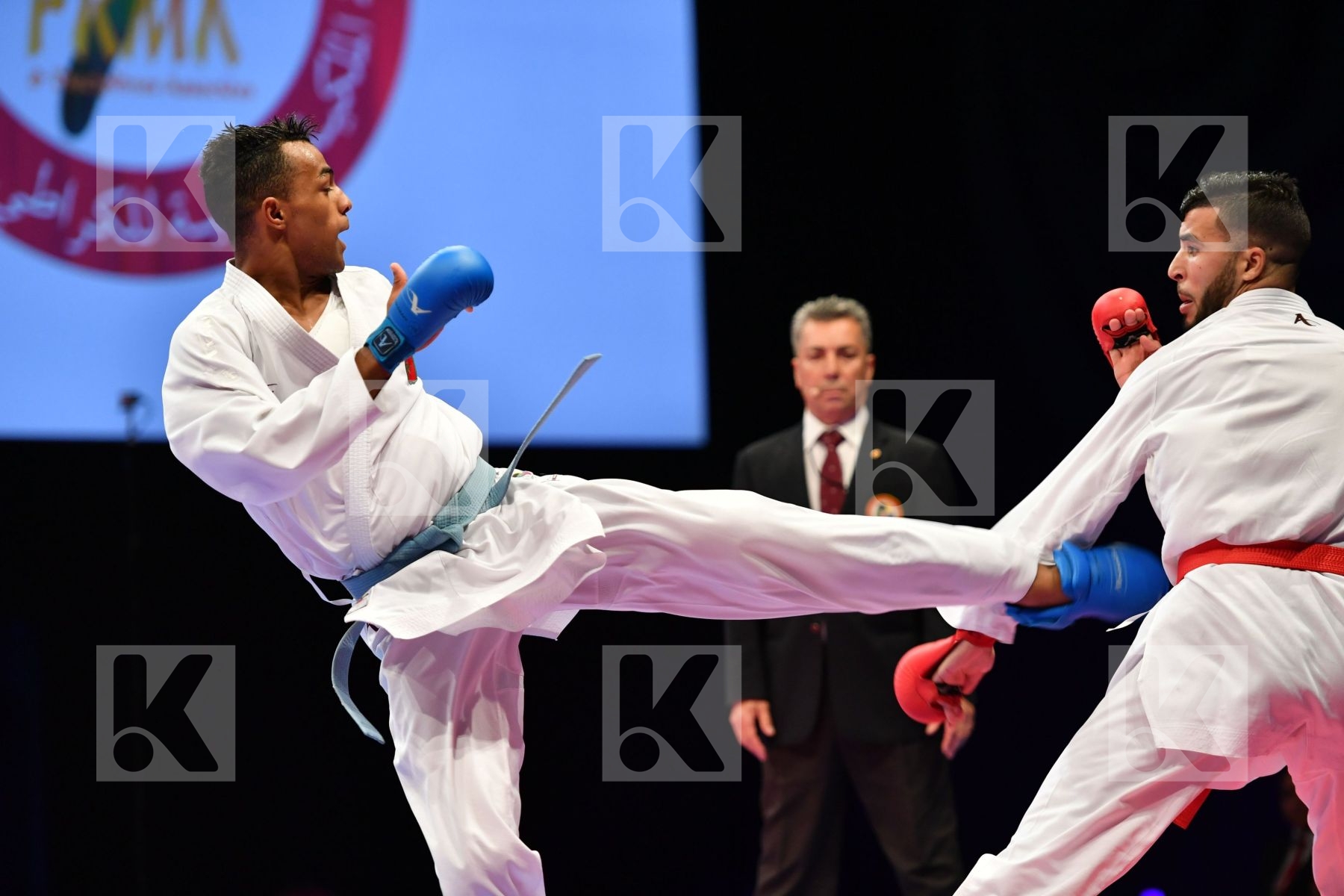 Hammi Ahmed Male kumite -75 kg Messaoudi Reda Morocco