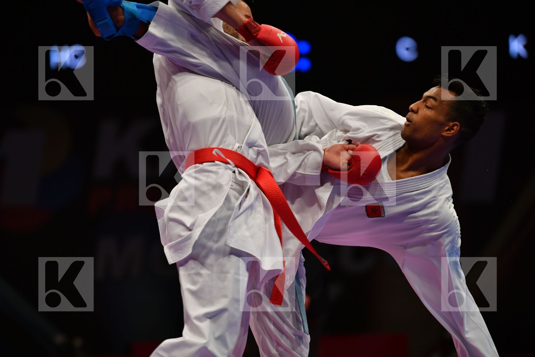 Hammi Ahmed Male kumite -75 kg Messaoudi Reda Morocco