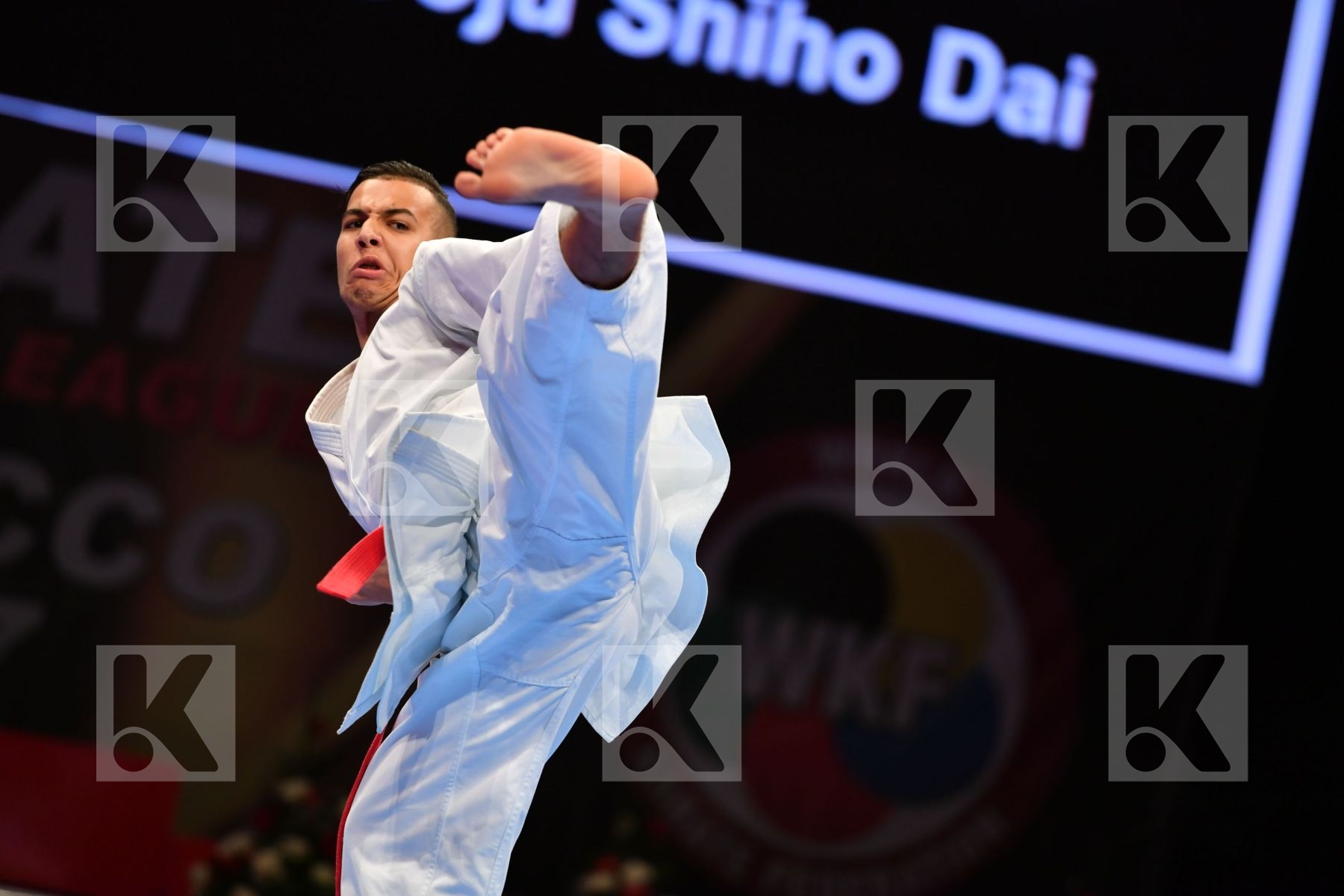 Gankaku Male kata Morocco Sedraoui Mohammed