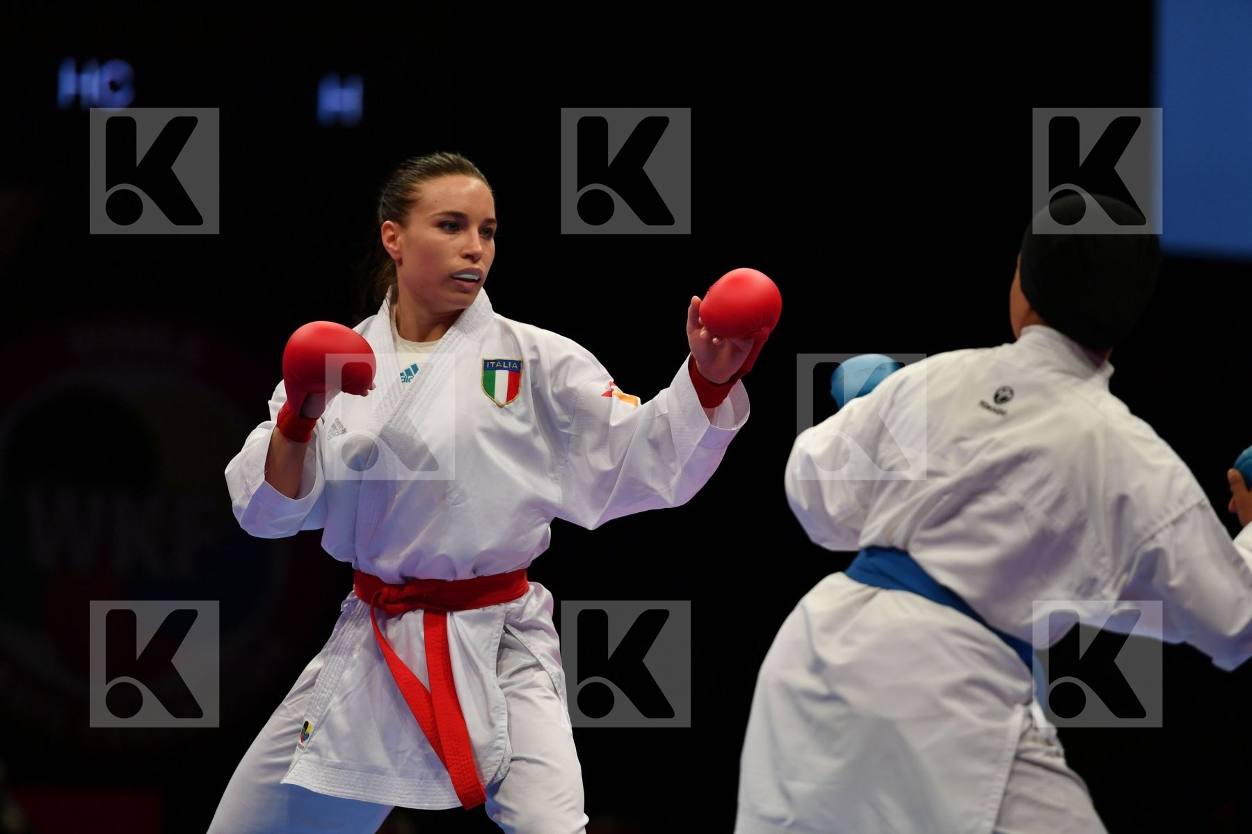 Abdelkder Israa Cardin Sara Female kumite -55 kg Italy Morocco
