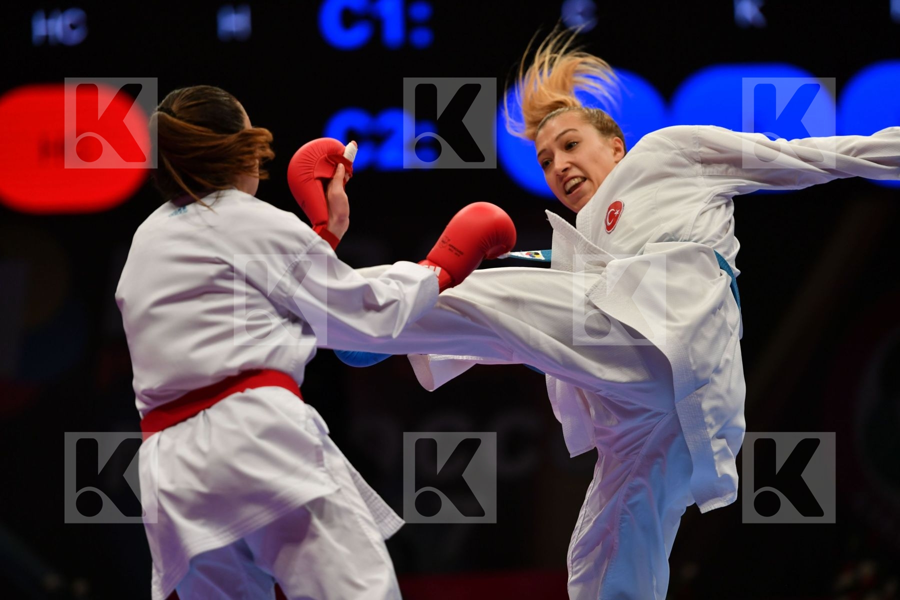 Bas Sevil Female kumite -50 kg Tokcan Umay Turkey