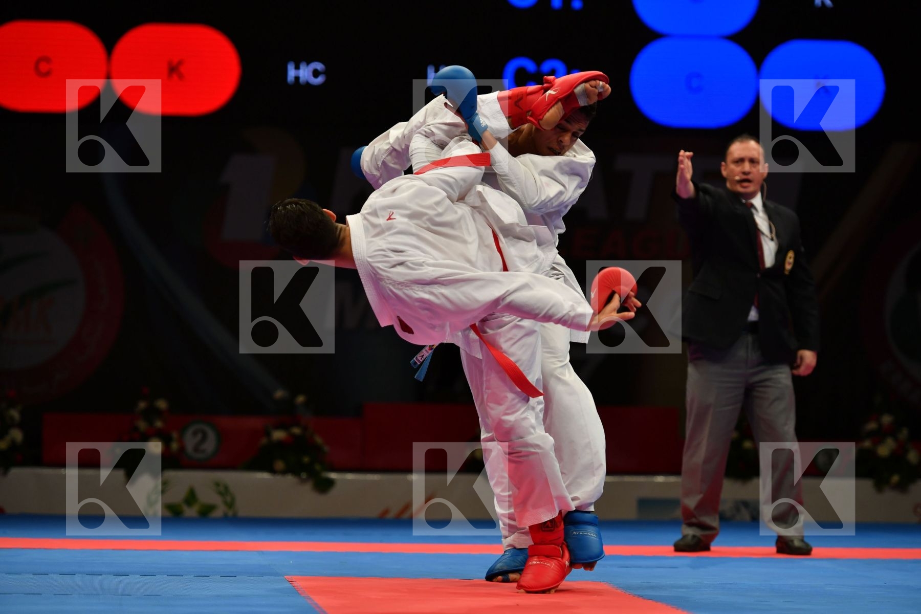 Egypt Male kumite -67 kg Morocco Yahia Youssef Zakaria Ayoub