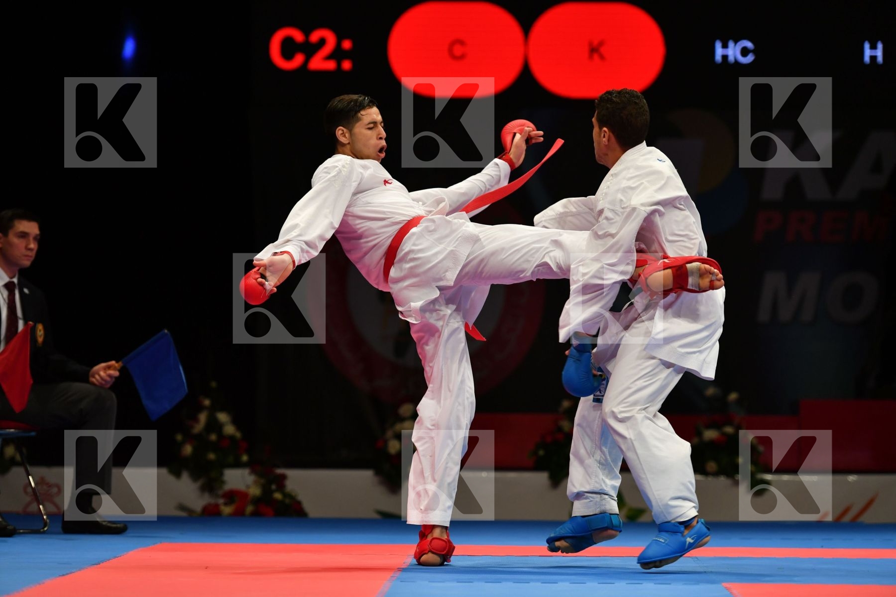 Egypt Male kumite -67 kg Morocco Yahia Youssef Zakaria Ayoub