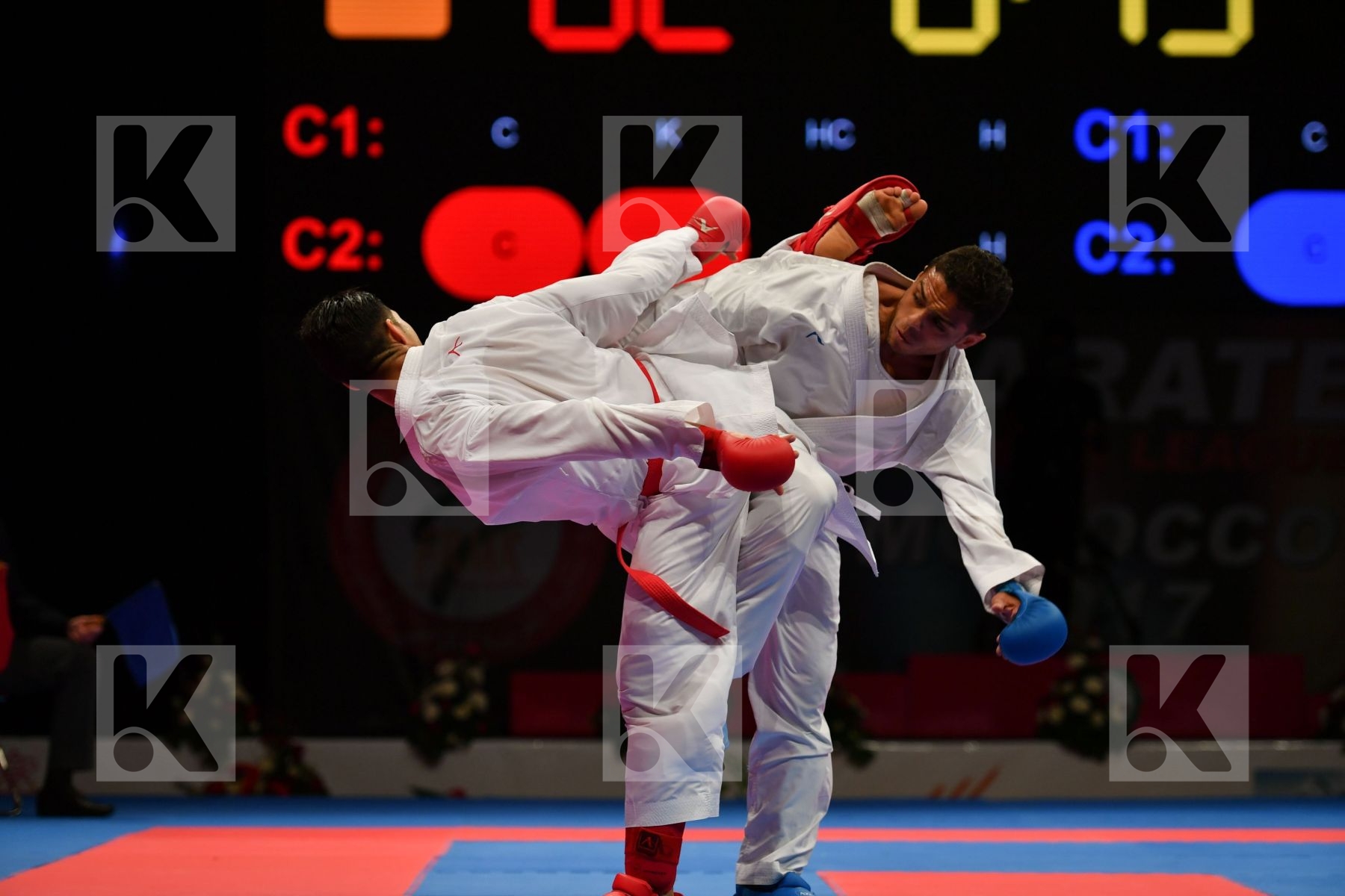 Egypt Male kumite -67 kg Morocco Yahia Youssef Zakaria Ayoub