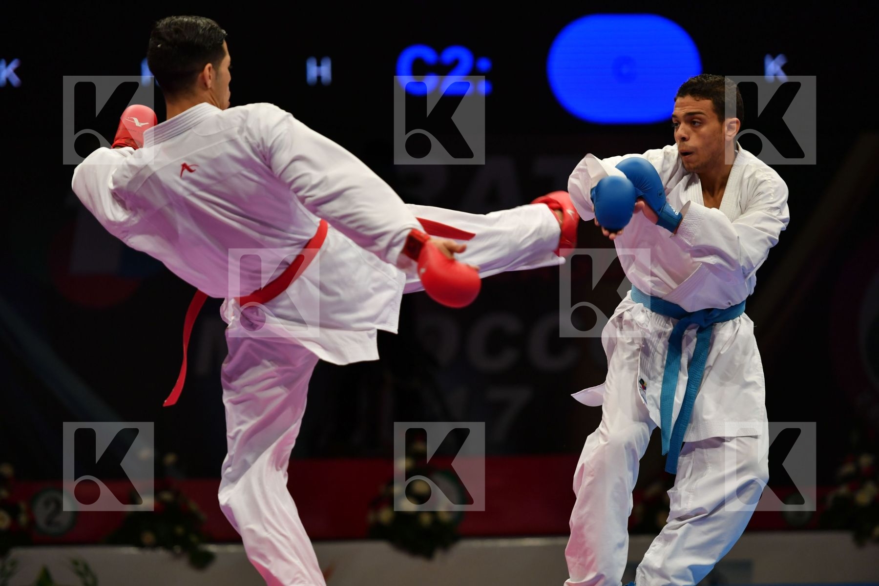 Egypt Male kumite -67 kg Morocco Yahia Youssef Zakaria Ayoub