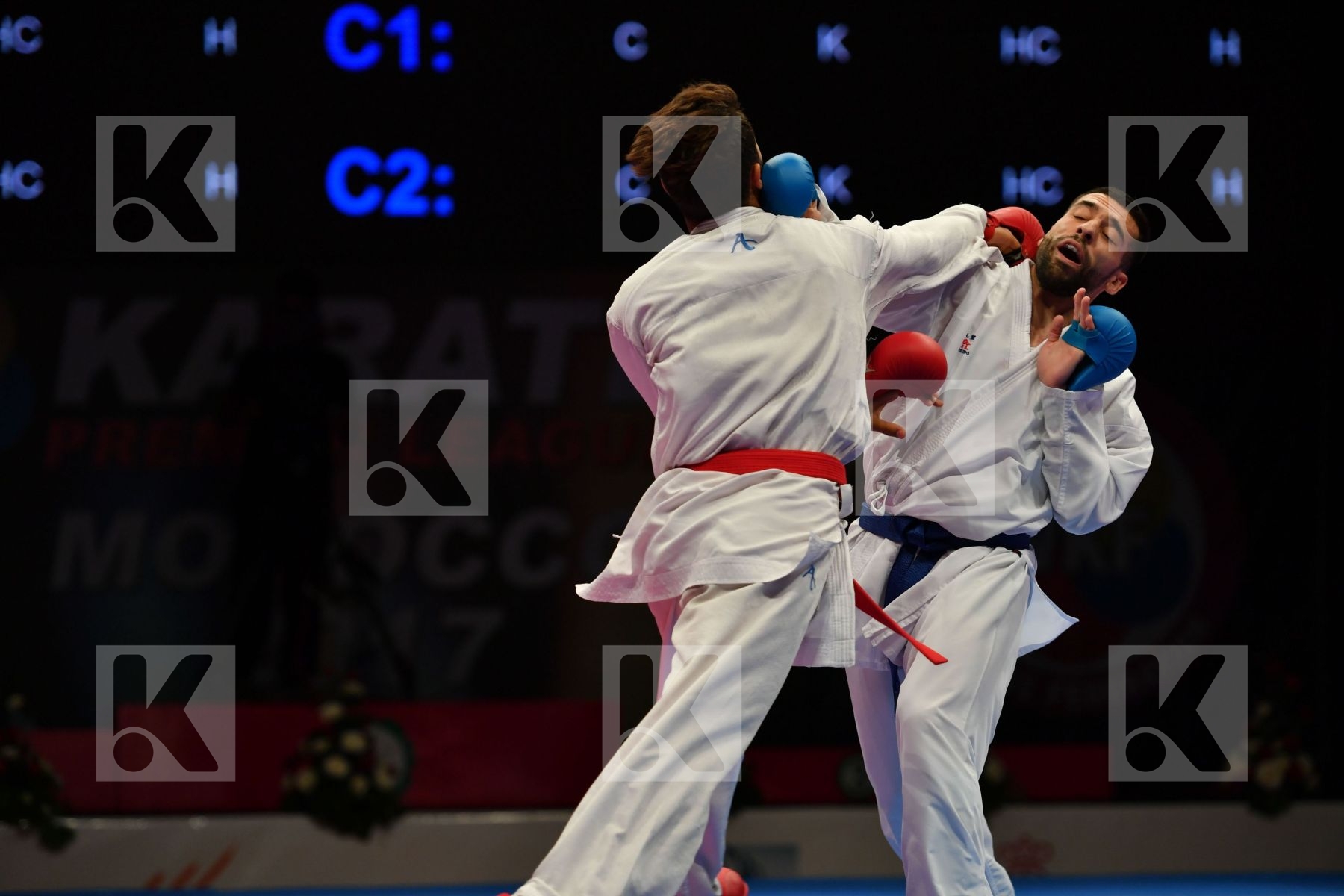 Ahmed Hmissa Cuerva mora Raul Male kumite -67 kg Spain Tunisia