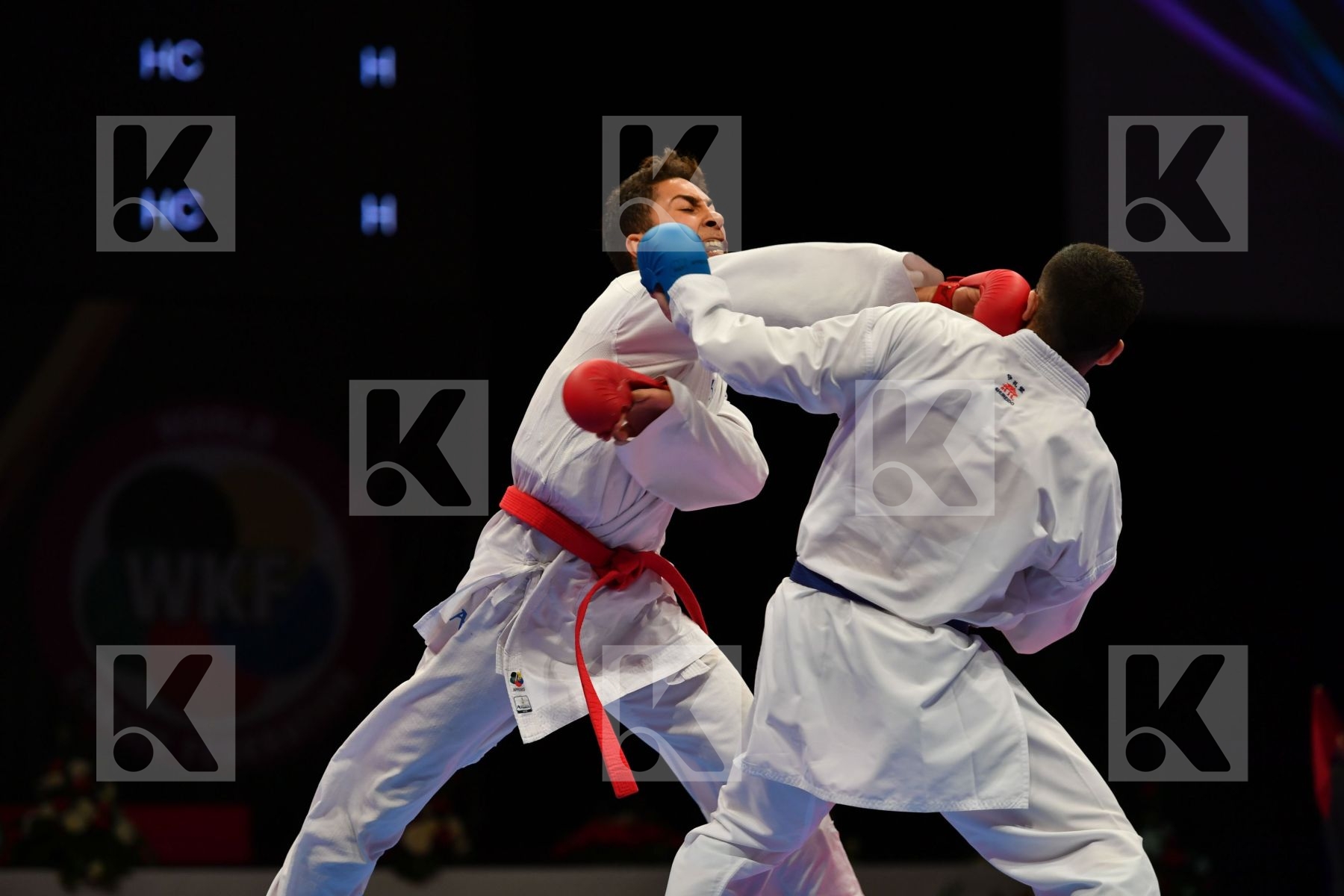 Ahmed Hmissa Cuerva mora Raul Male kumite -67 kg Spain Tunisia