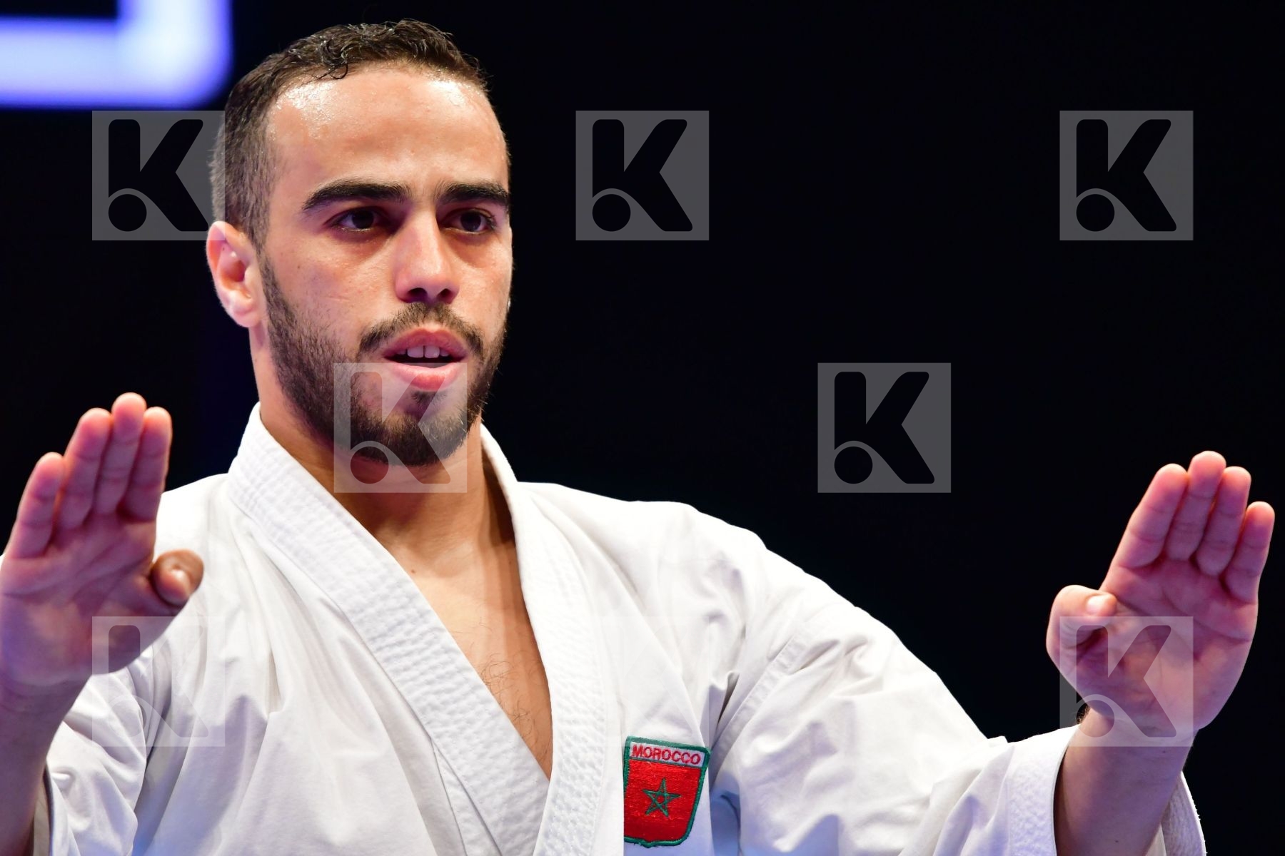 Benkacem Bilal Gankaku Male kata Morocco