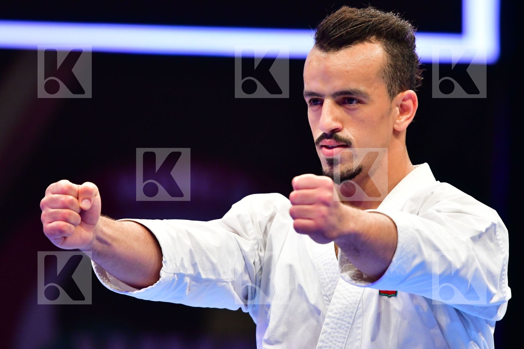Elhanni Mohammed Goju shiho dai Male kata Morocco