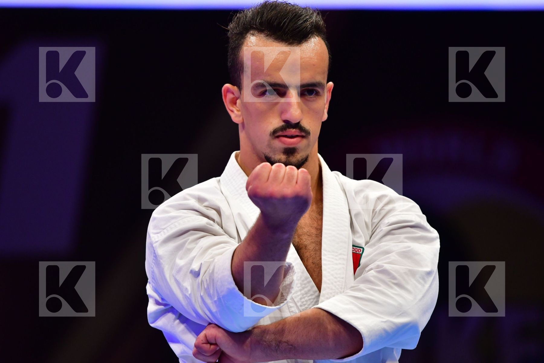 Elhanni Mohammed Goju shiho dai Male kata Morocco