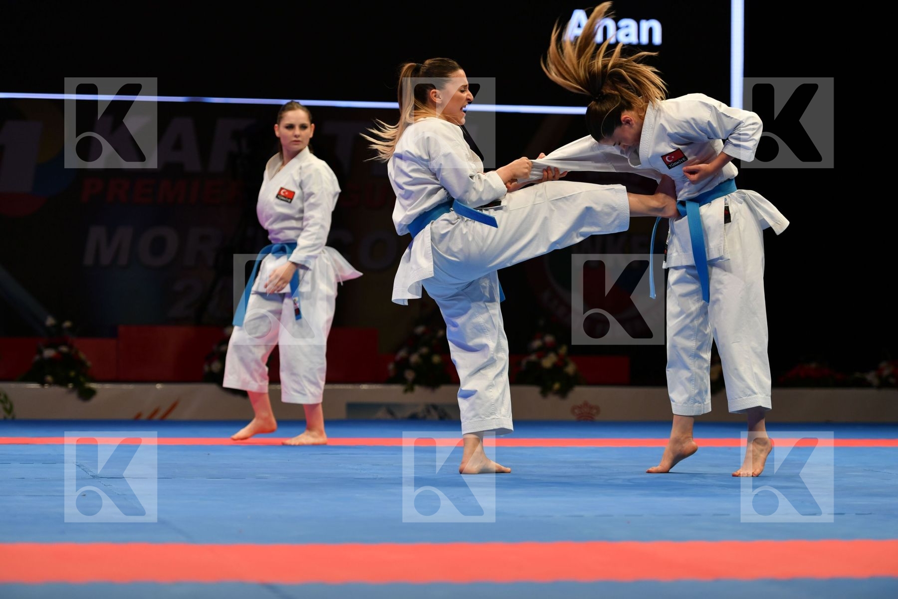 Female team kata Turkey Turkey Turkey