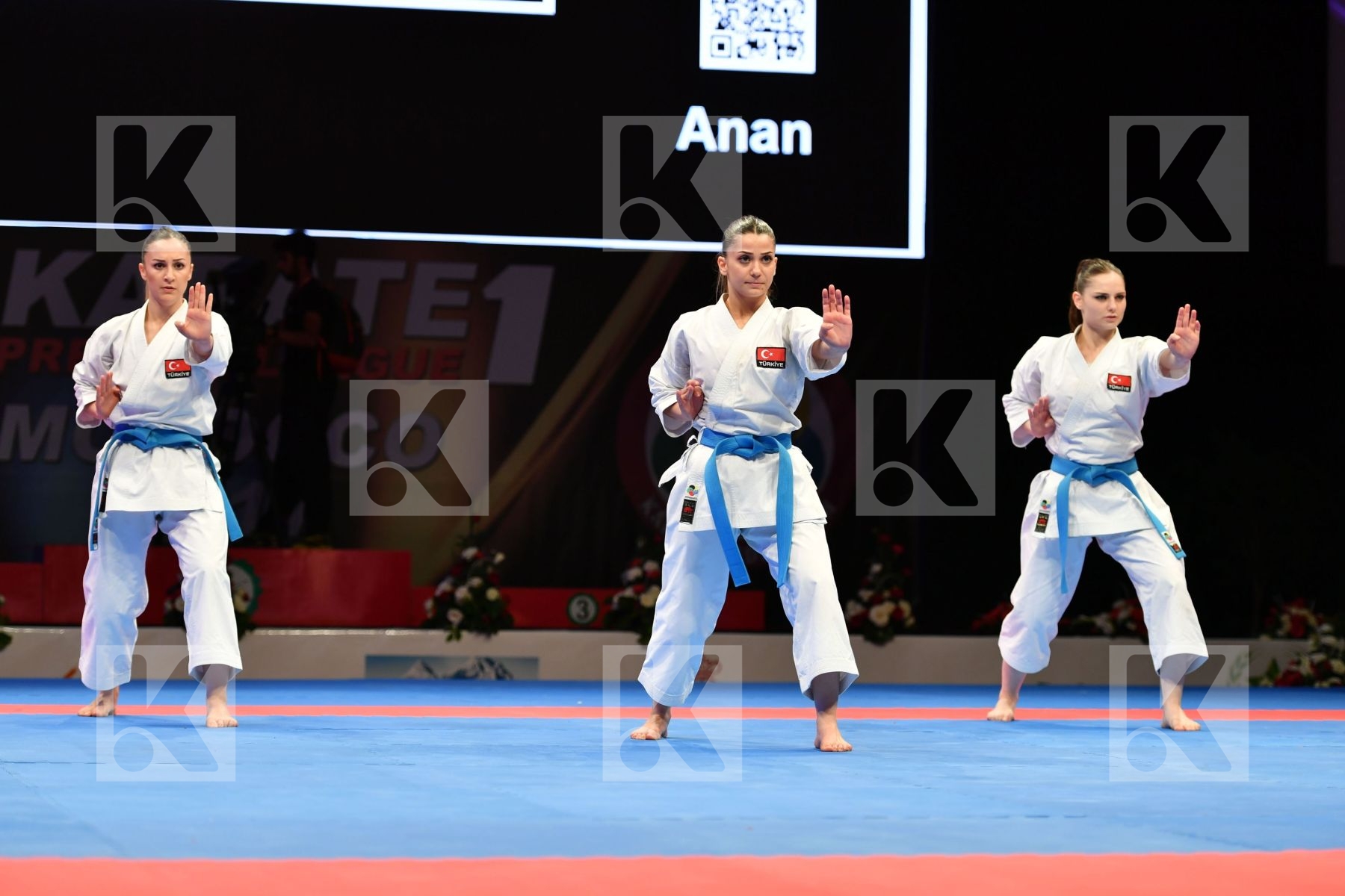 Female team kata Turkey Turkey Turkey