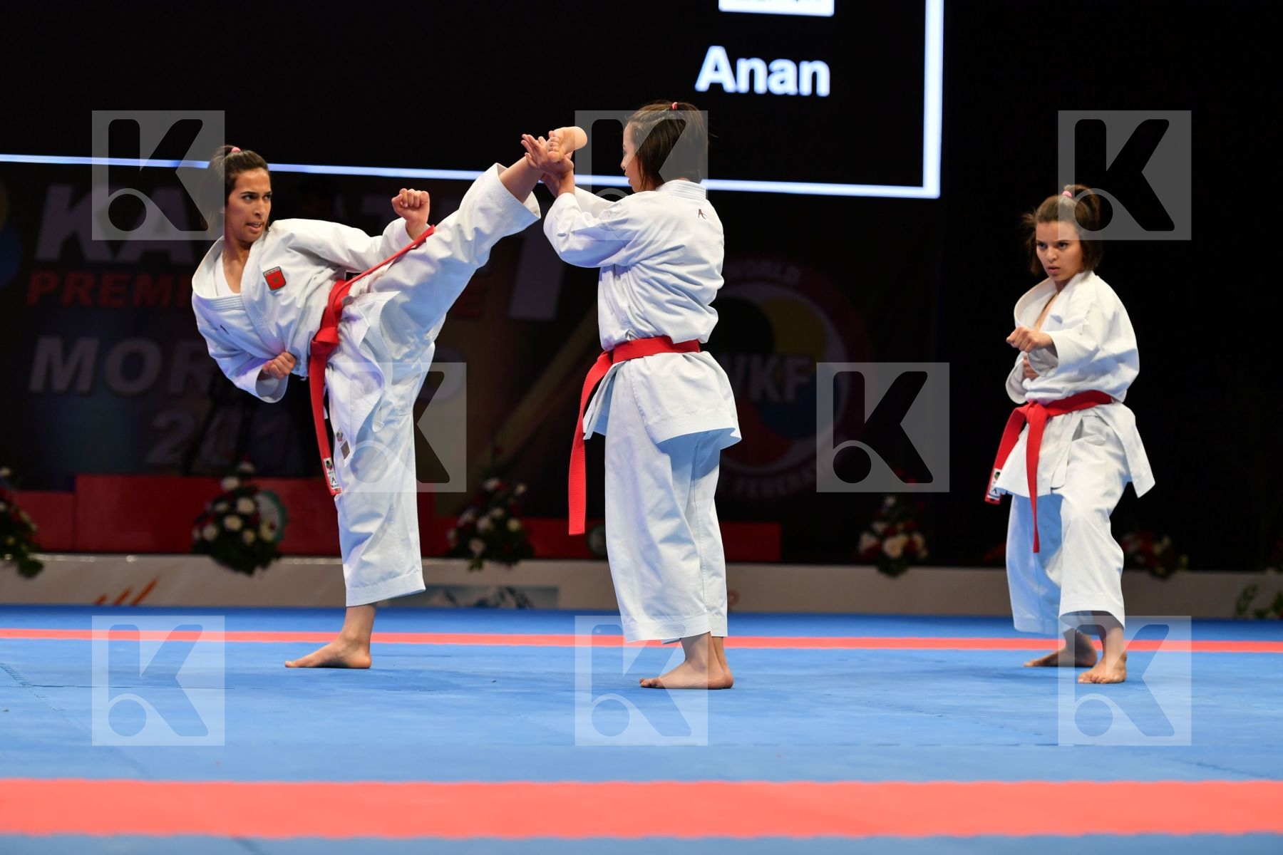 Female team kata Morocco Morocco Morocco Unsu