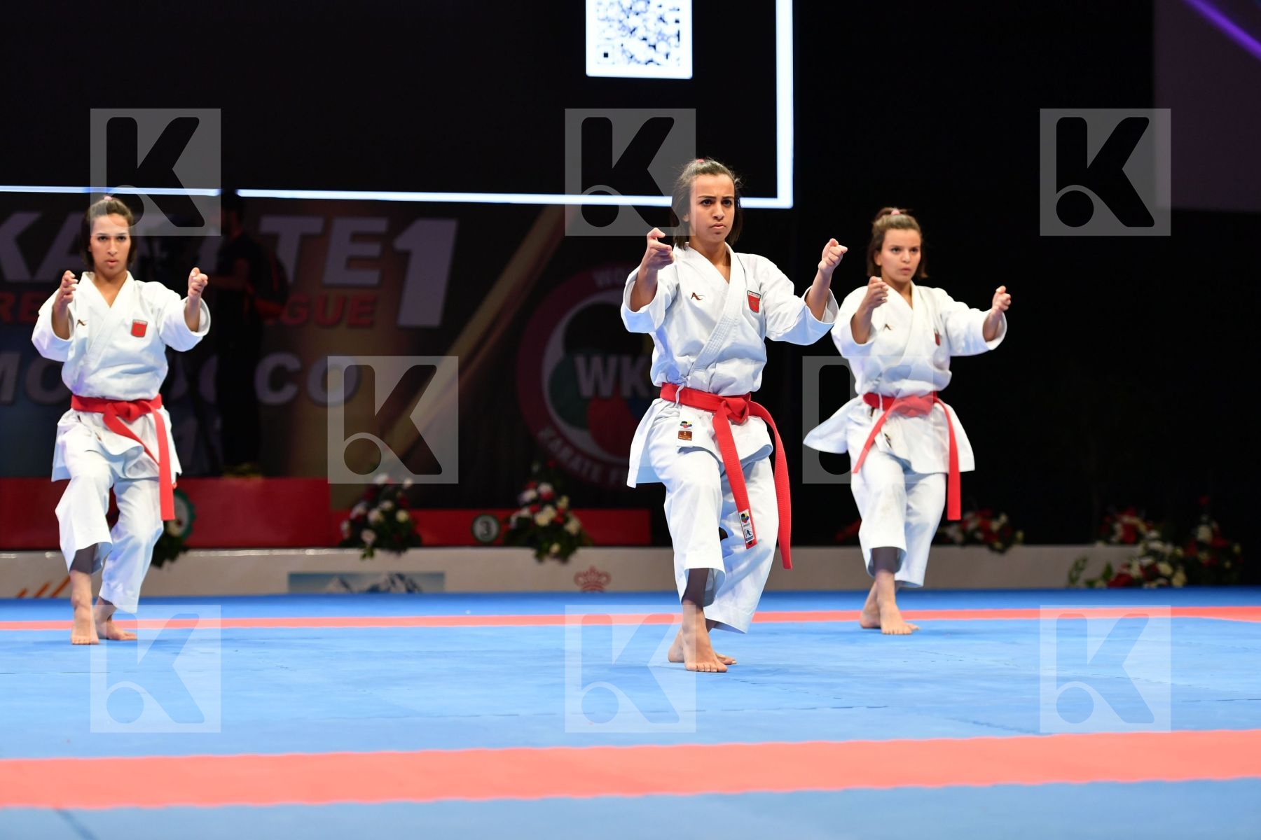 Female team kata Morocco Morocco Morocco Unsu