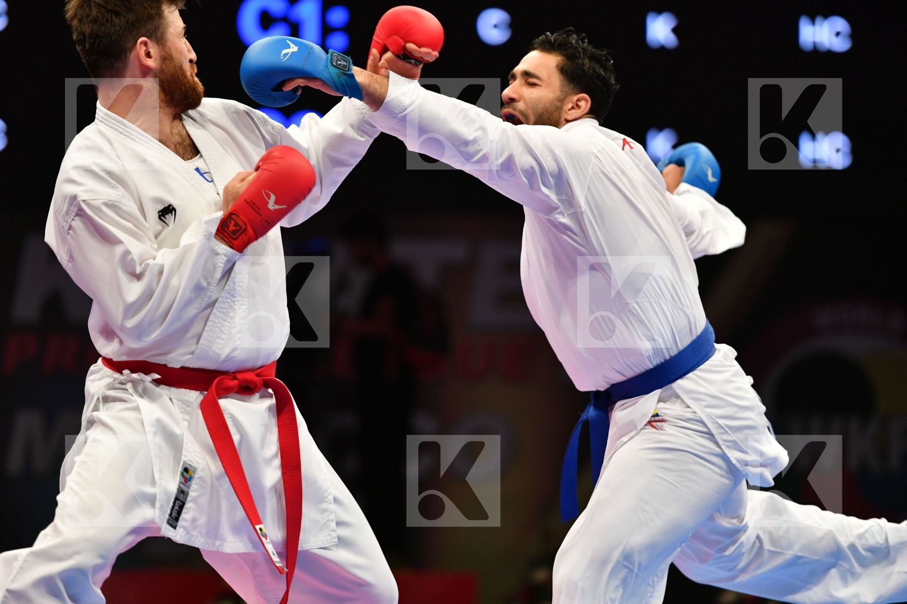 Egypt Elasfar Ahmed Erkan Enes Male kumite 84+ kg Turkey