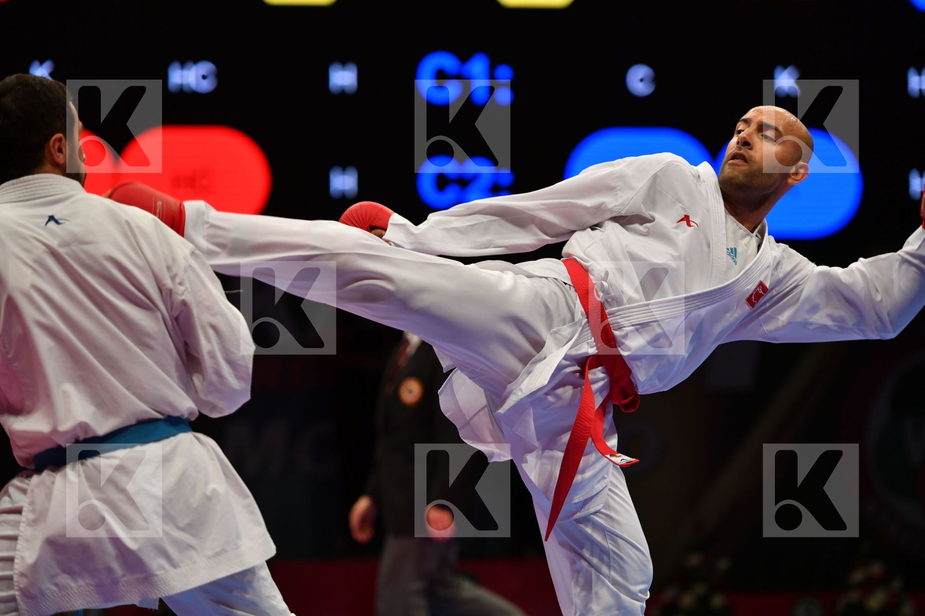 Azerbaijan Gunduz Gokhan Male kumite -84 kg Mamayev Aykhan Turke