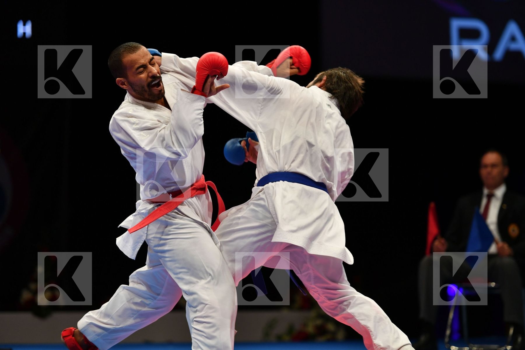 Aghayev Rafael Alkhalifah Majed Azerbaijan Male kumite -75 kg Sa