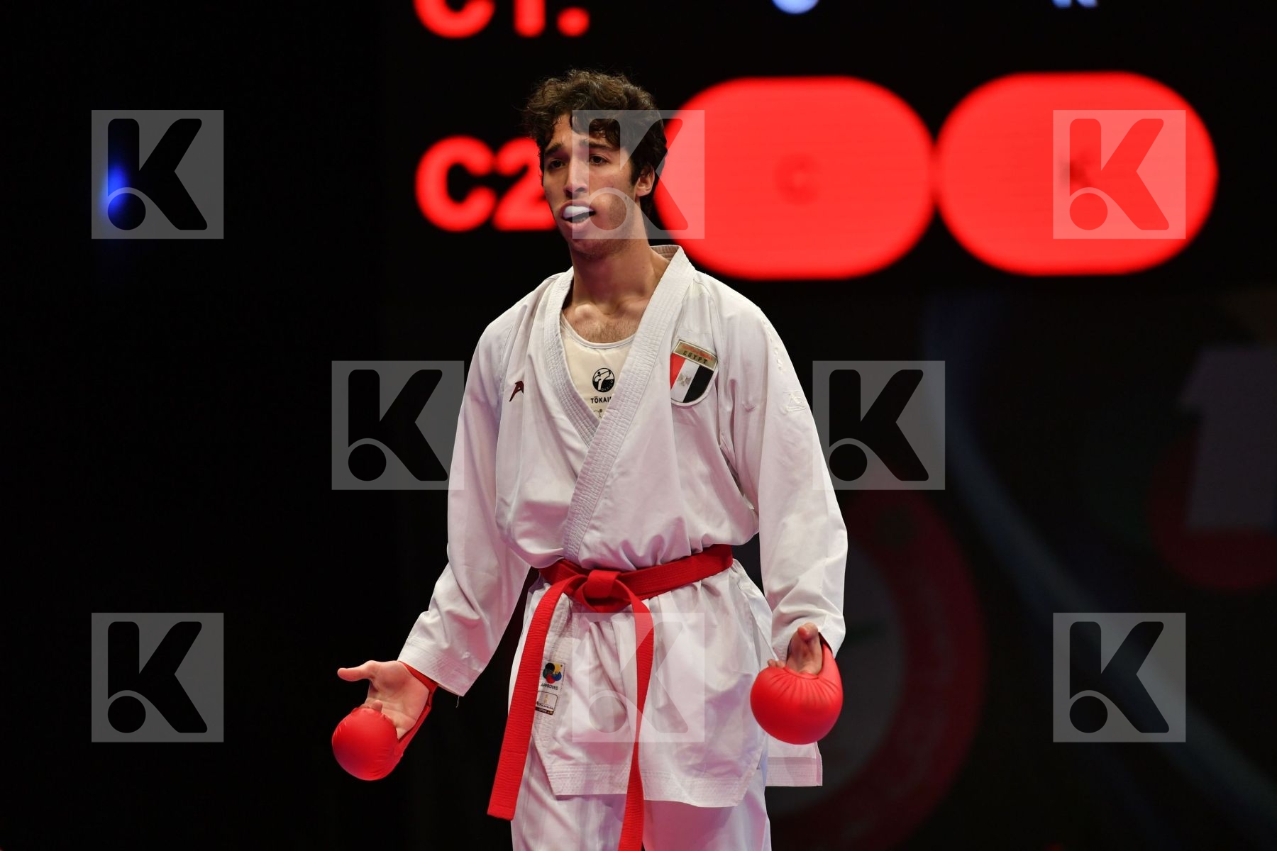 Egypt Elsawy Ali Kemaloglu Omer Male kumite -67 kg Turkey