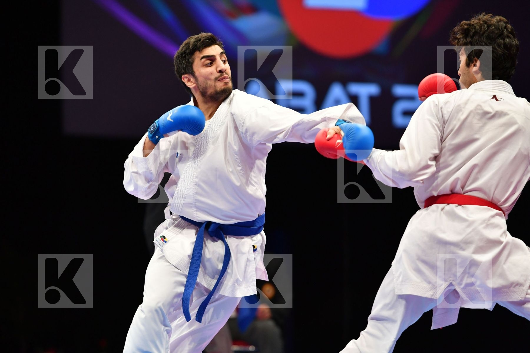 Egypt Elsawy Ali Kemaloglu Omer Male kumite -67 kg Turkey