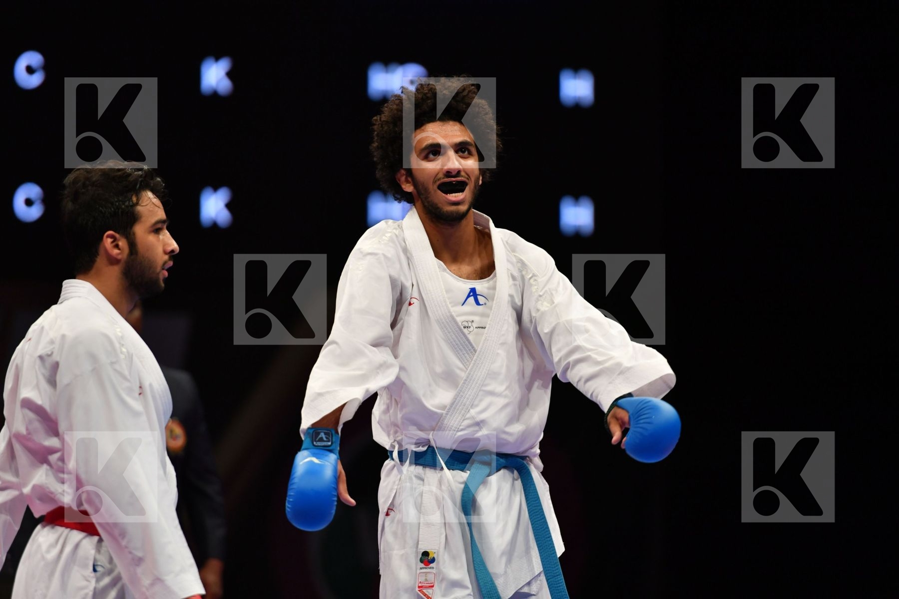 Alharbi Abdullah Egypt Male kumite -60 kg Salama Malek Saudi ara