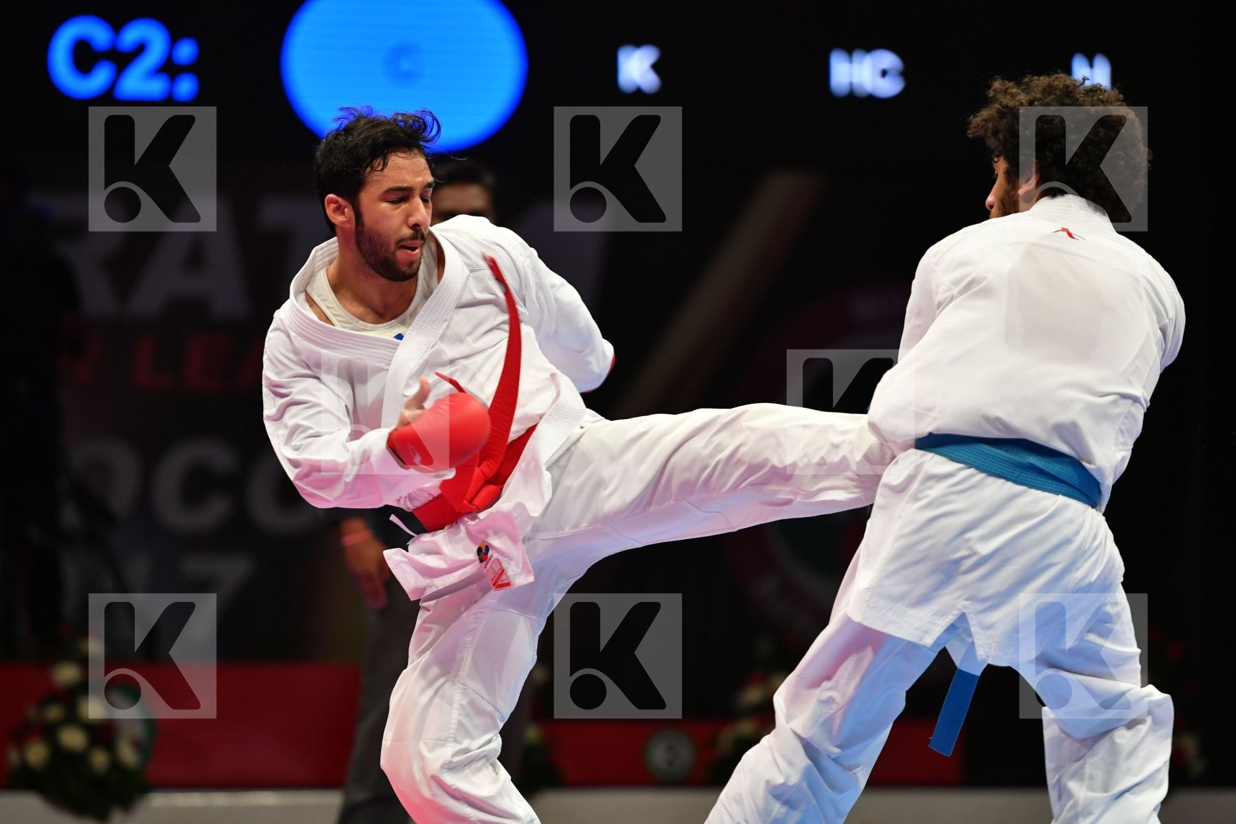 Alharbi Abdullah Egypt Male kumite -60 kg Salama Malek Saudi ara