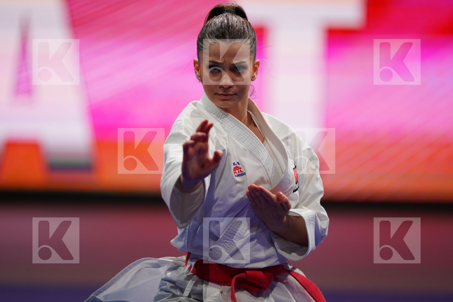 ELTEMUR DILARA (TURKEY) in Senior Female Kata - Bronze bout