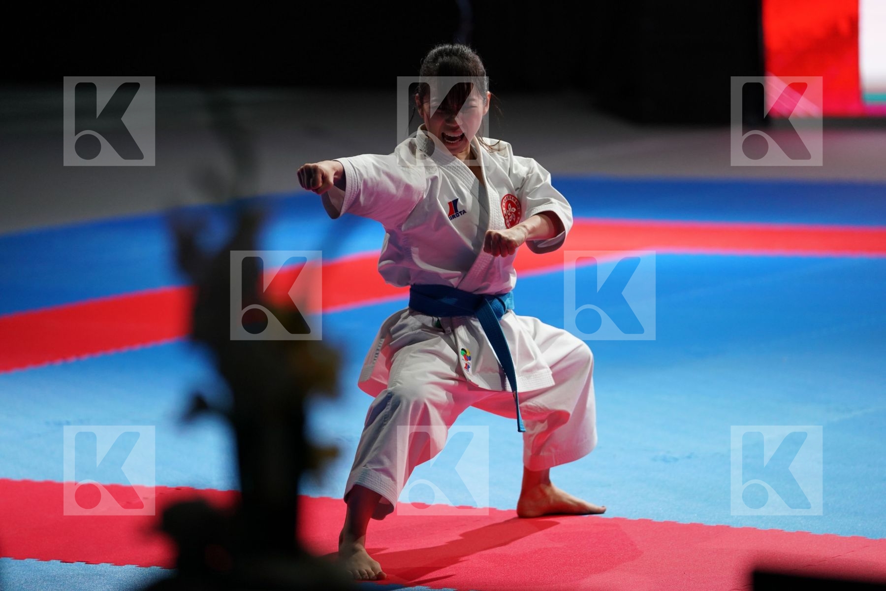 LAU MO SHEUNG GRACE (HONG KONG CHINA) in Senior Female Kata - Bronze bout