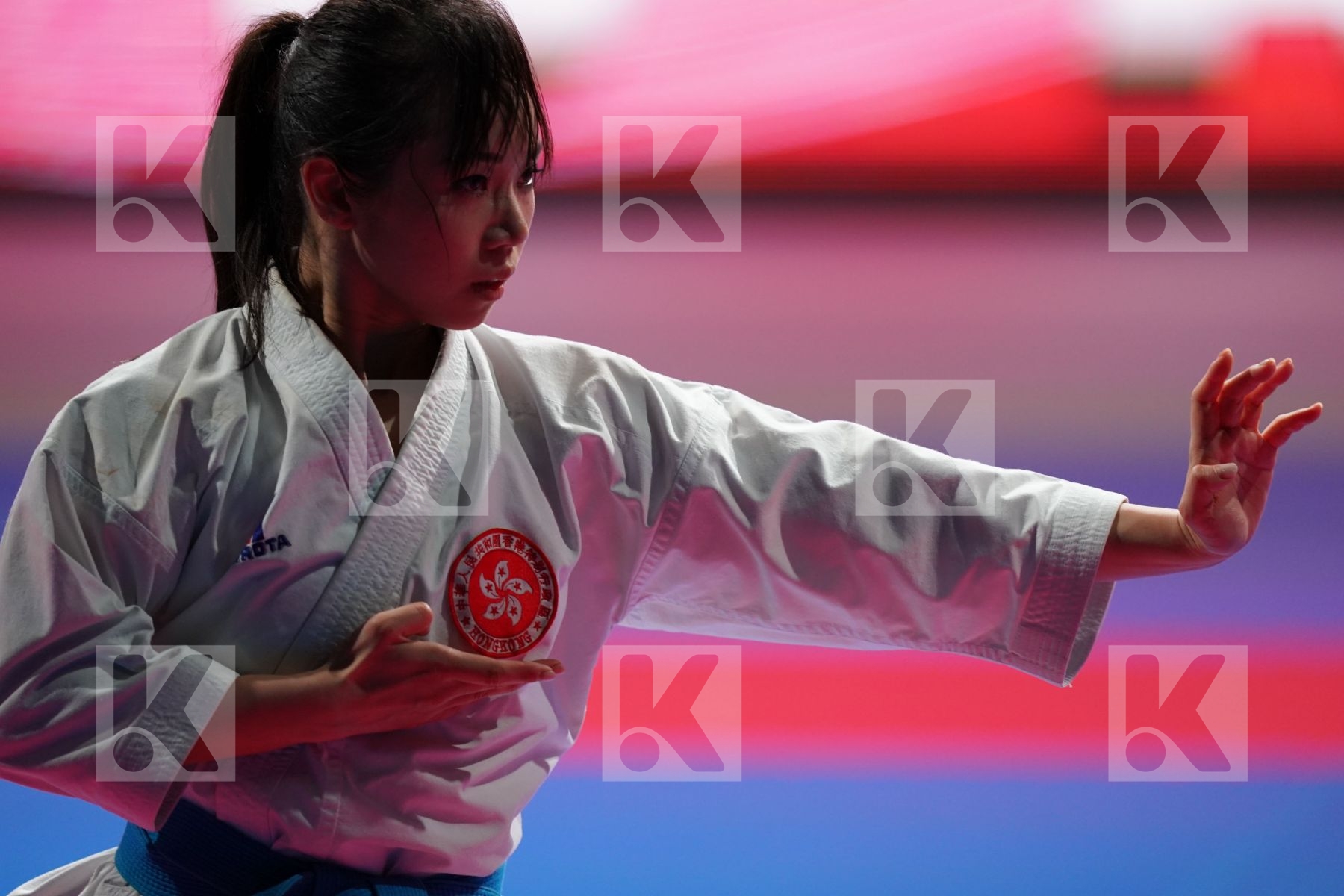 LAU MO SHEUNG GRACE (HONG KONG CHINA) in Senior Female Kata - Bronze bout