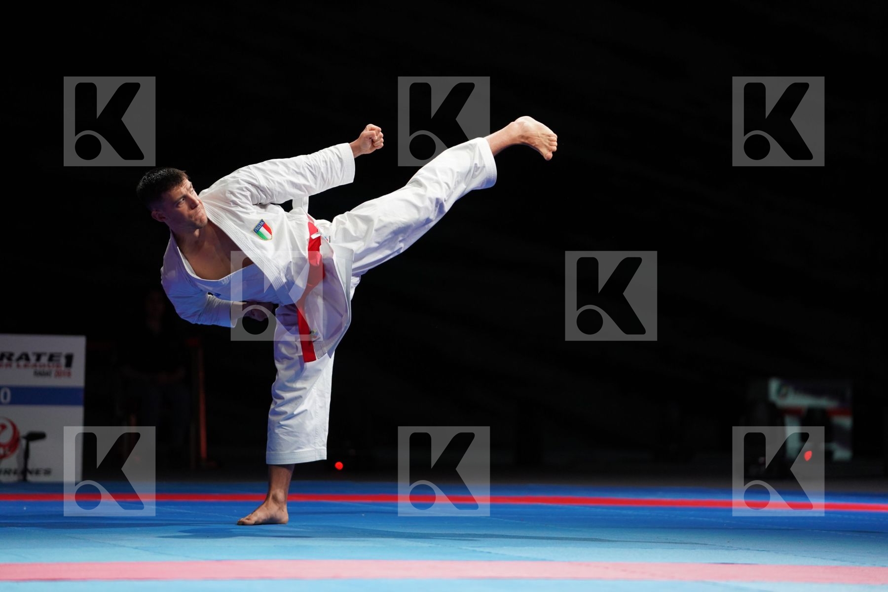 BUSATO MATTIA (ITALY) in Senior Male Kata - Bronze bout