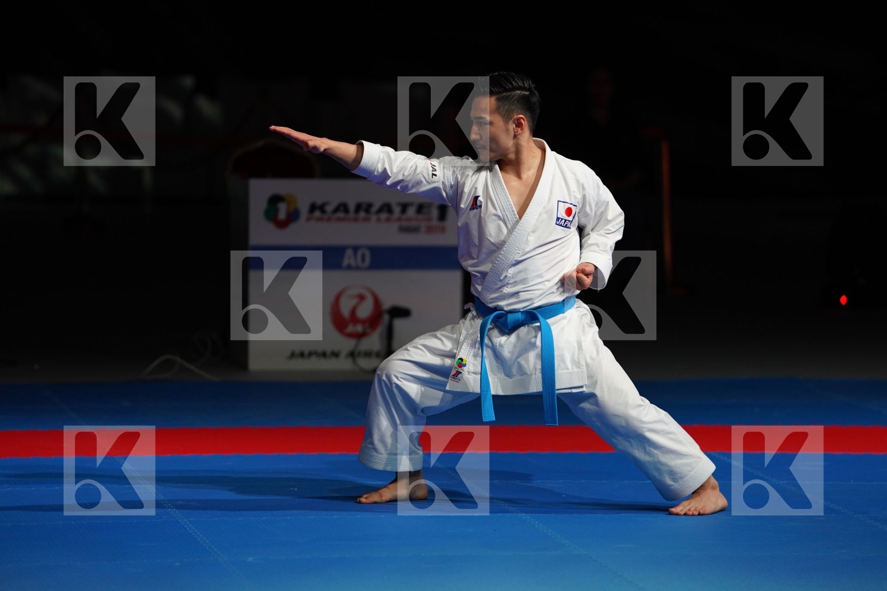 MOTO KAZUMASA (JAPAN) in Senior Male Kata - Bronze bout